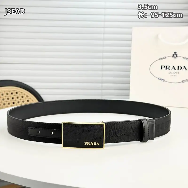 Prada belt 35mmX100-125cm 8L70